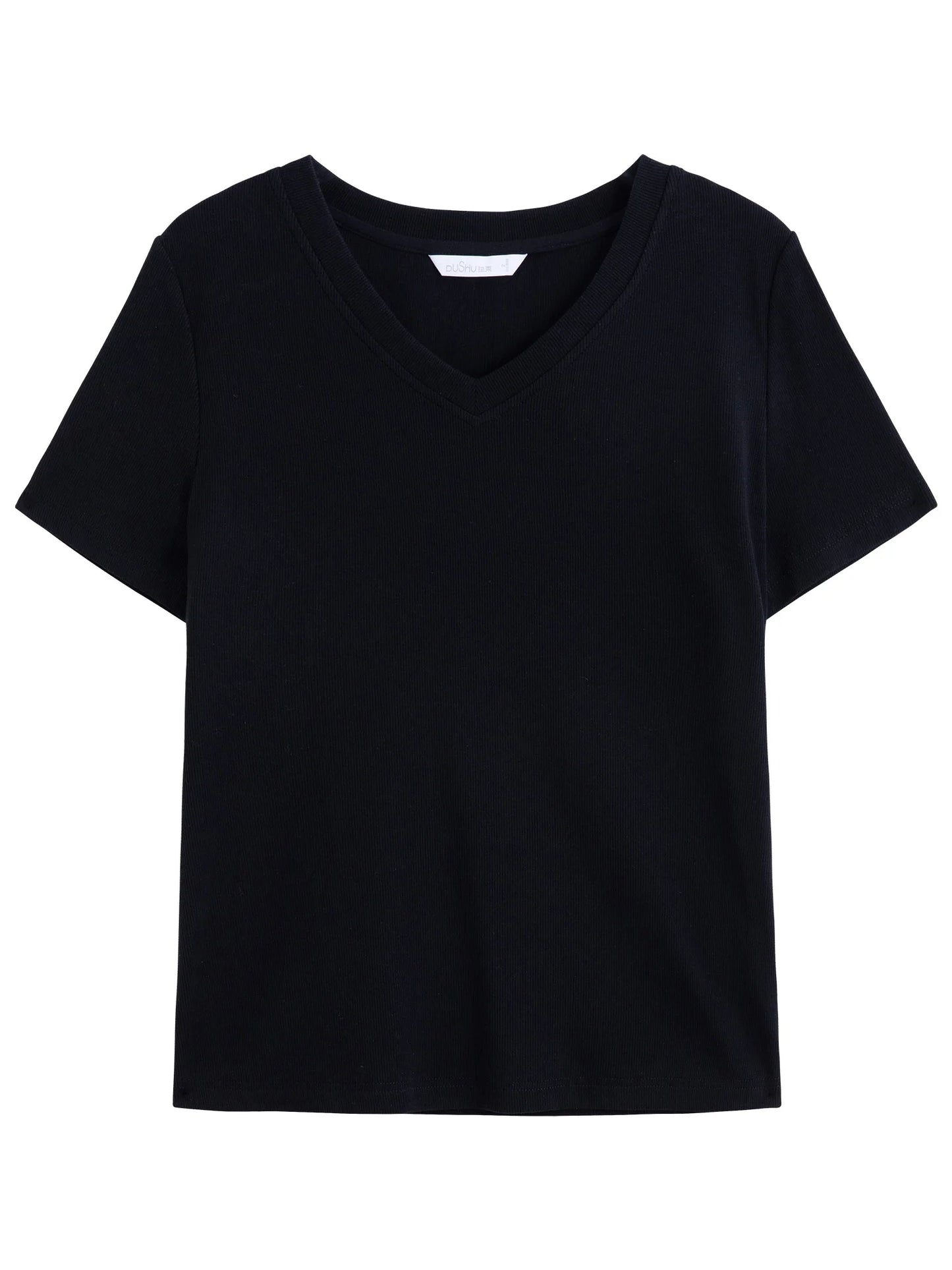 Elegantes Damen-Outfit in Plus-Size mit Shirt, Rock und Weste – ideal für den Urlaub im Frühling in Gelb