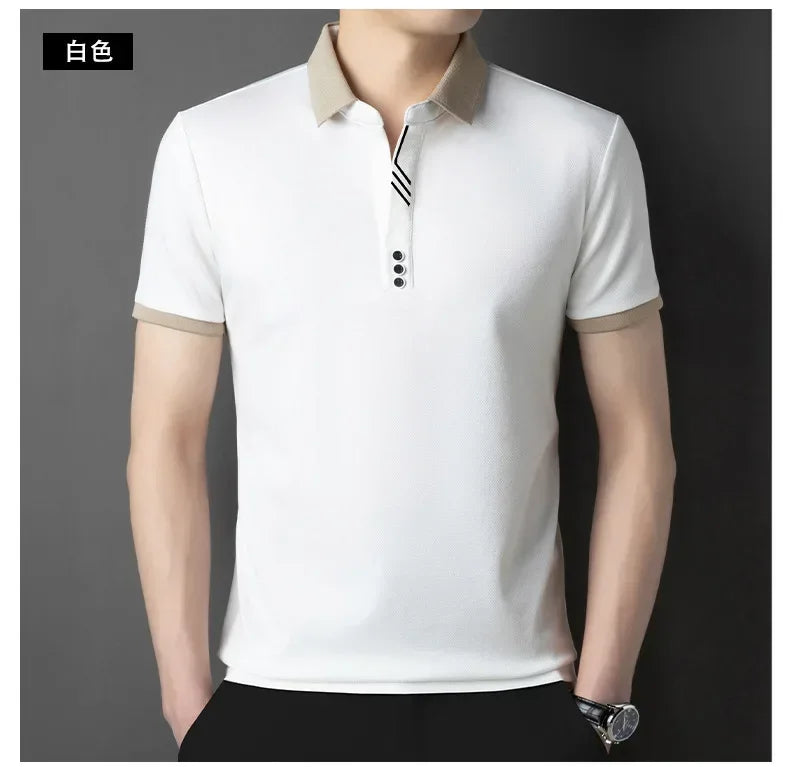 Herren-Poloshirt mit kurzen Ärmeln und Knopfleiste – ideal für den Alltag