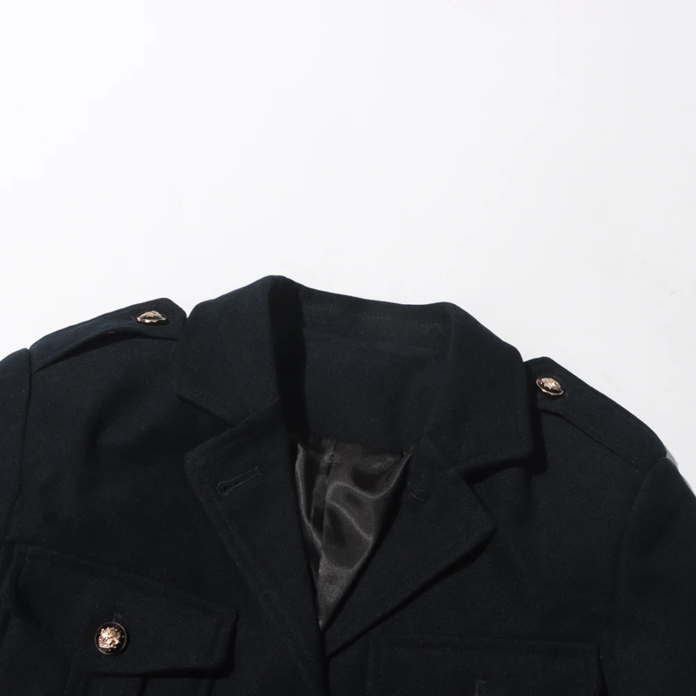 Zweiteiliges Damen-Set aus Spitze und Denim mit V-Ausschnitt, ärmellosem Oberteil und hoch taillierter knielanger Hose – ideal für Streetwear.