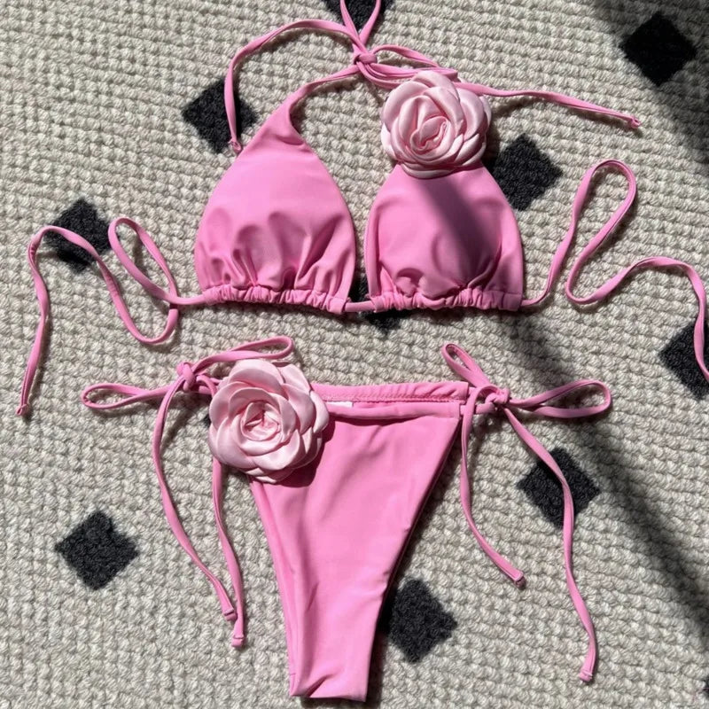 Sexy Bikini-Set für Damen mit Push-up-Effekt – ideal für Strand und Pool