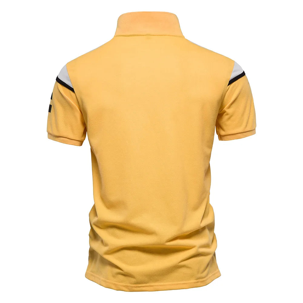 Herren Polo Shirt aus Baumwolle im lässigen Stil für den Sommer