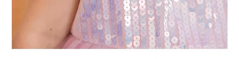Sommerkleid für Mädchen in Farbverlauf Pink, festlich für Geburtstag oder Hochzeit, Größen 110-170 cm, Alter 3-14 Jahre