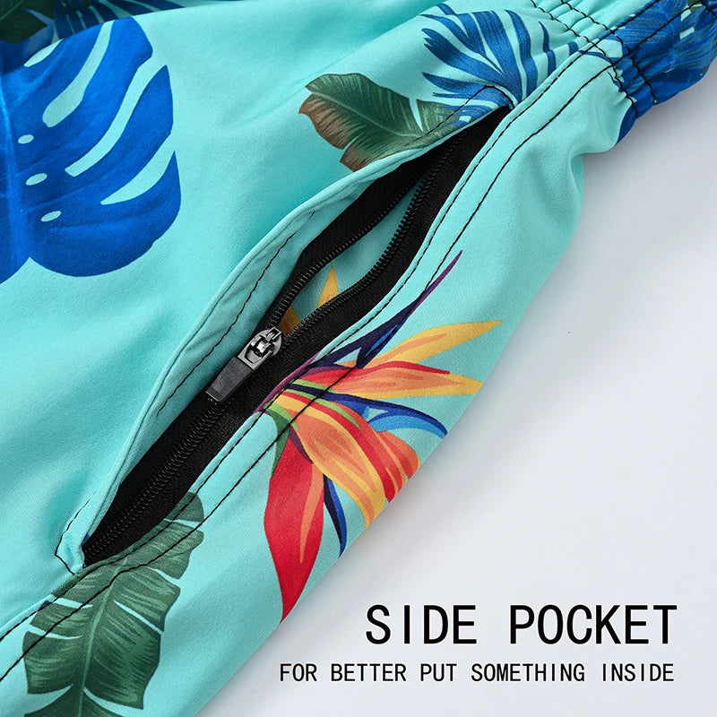 Kurze Herren-Badeshorts für Surfen und Sport – ideal für Strand und Schwimmen