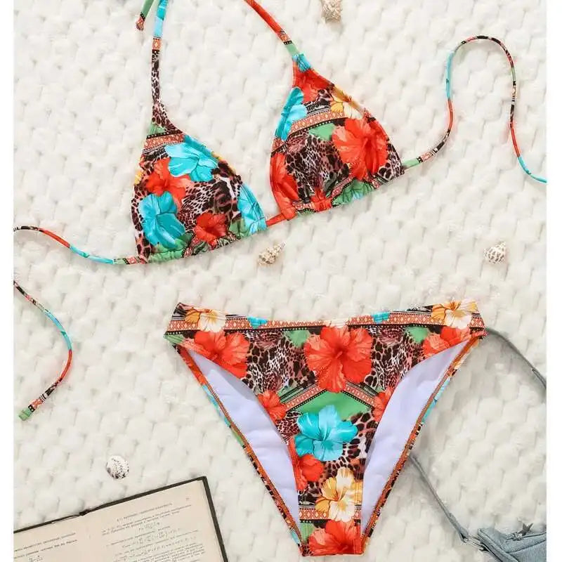 Sexy Bikini-Set mit Push-up-Effekt – ideal für Strand und Pool