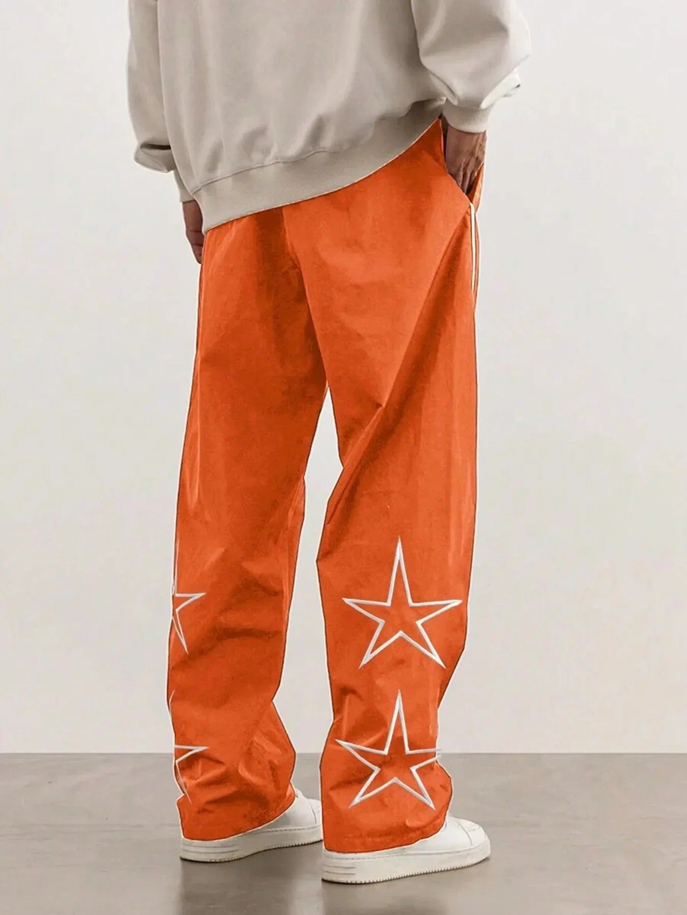 Männer Neue Gestickte Casual Hosen High Street Trendy Marke Retro Casual Hosen Männer