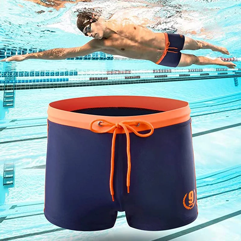 Kurze Herren-Sport-Badeshorts für Strand und Surfen – ideal zum Schwimmen und Fitness