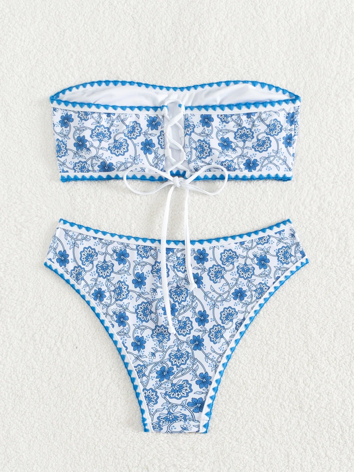 Sommerlicher Push-Up-Bikini im brasilianischen Stil – ideal für Strand und Pool