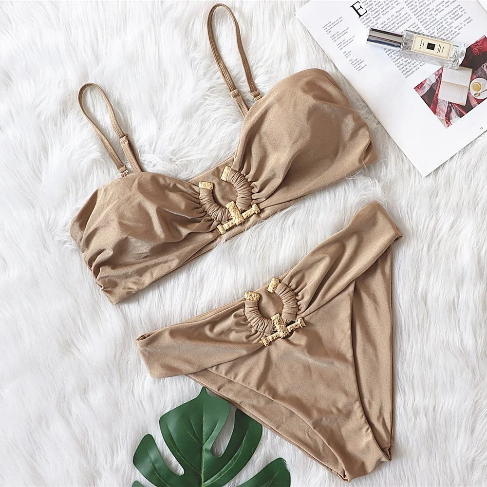 Sexy Bikini-Set mit Push-up-Effekt – Perfekt für Strand und Pool