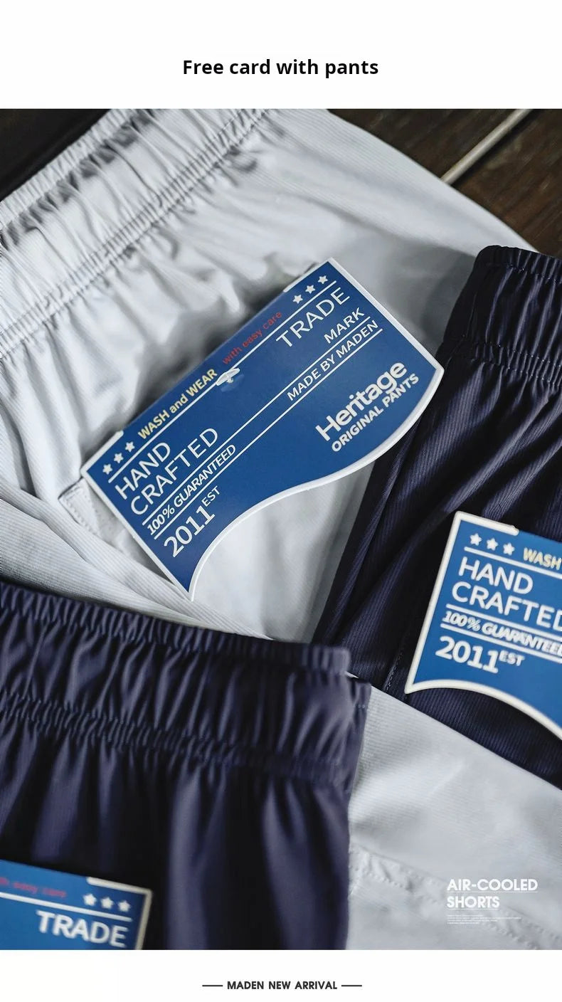 Herren Shorts im Sommer-Stil mit UPF 50+ und elastischem Bund