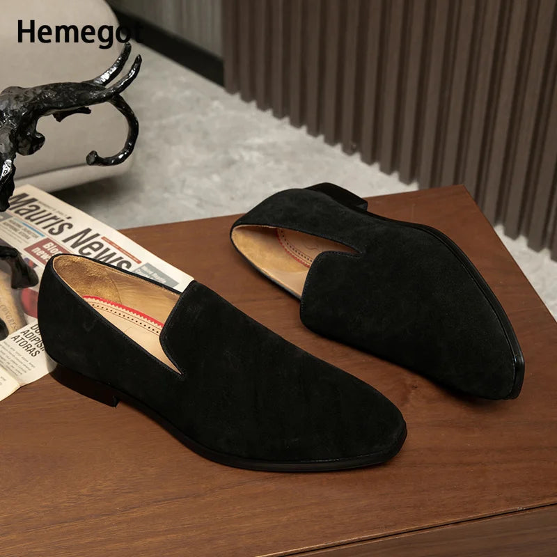 Elegante Herren-Loafer mit dicker Sohle – stilvoll & komfortabel