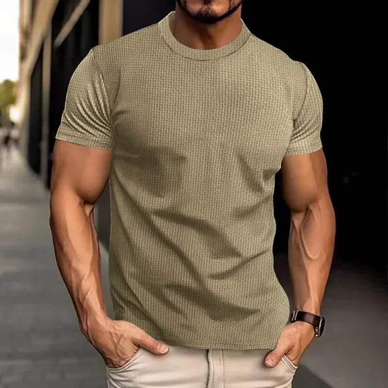 Kurze Herren-Freizeithose mit Mehrfachtaschen – locker geschnittene, leichte Outdoor- und Sporthose
