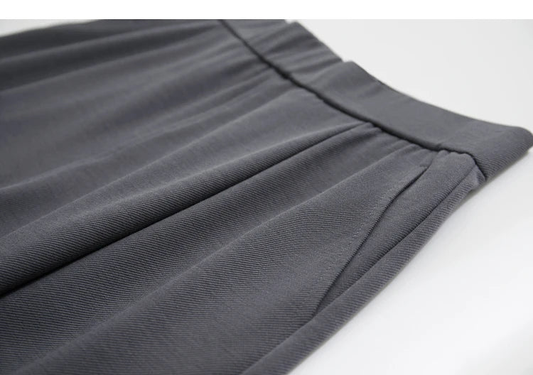 Damen Shorts im Minimalismus-Stil mit elastischer Taille für den Sommer