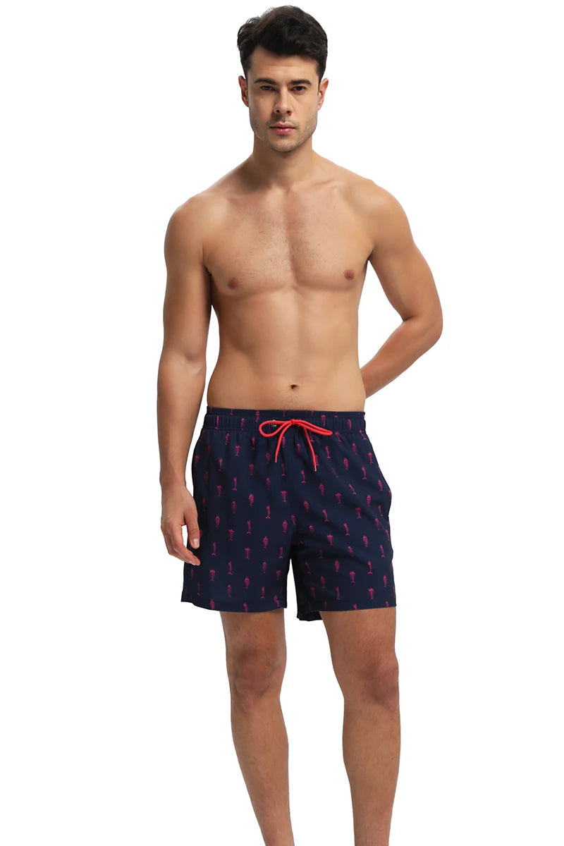 Kurze Herren-Badeshorts für Surfen und Sport – ideal für Strand und Schwimmen