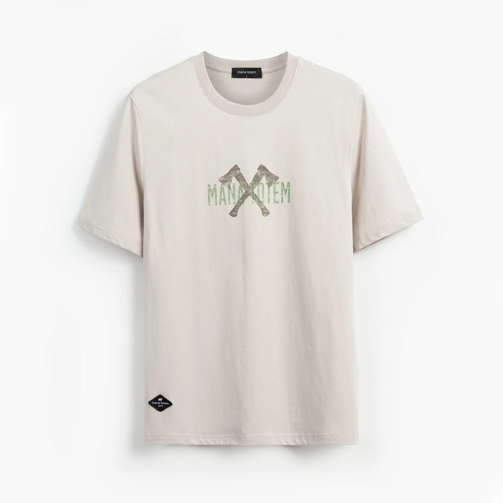 Premium Herren T-Shirt Aus 100% Baumwolle Mit AX Print