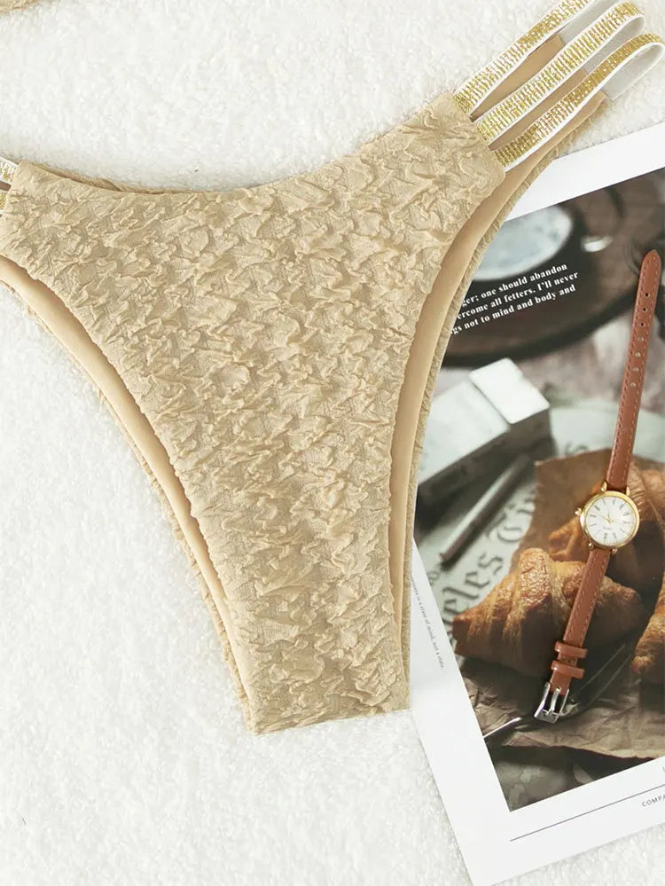 Floraler Bikini-Set mit Push-up-Effekt – Sexy Bademode für Damen am Strand oder Pool
