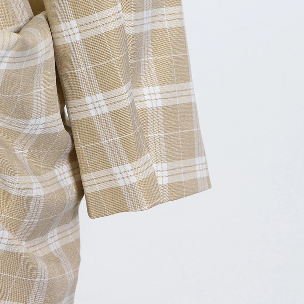 Colorblock-Patchwork-Hose mit Reißverschluss und Hohldesign – lässige Damenhose im High-Street-Stil