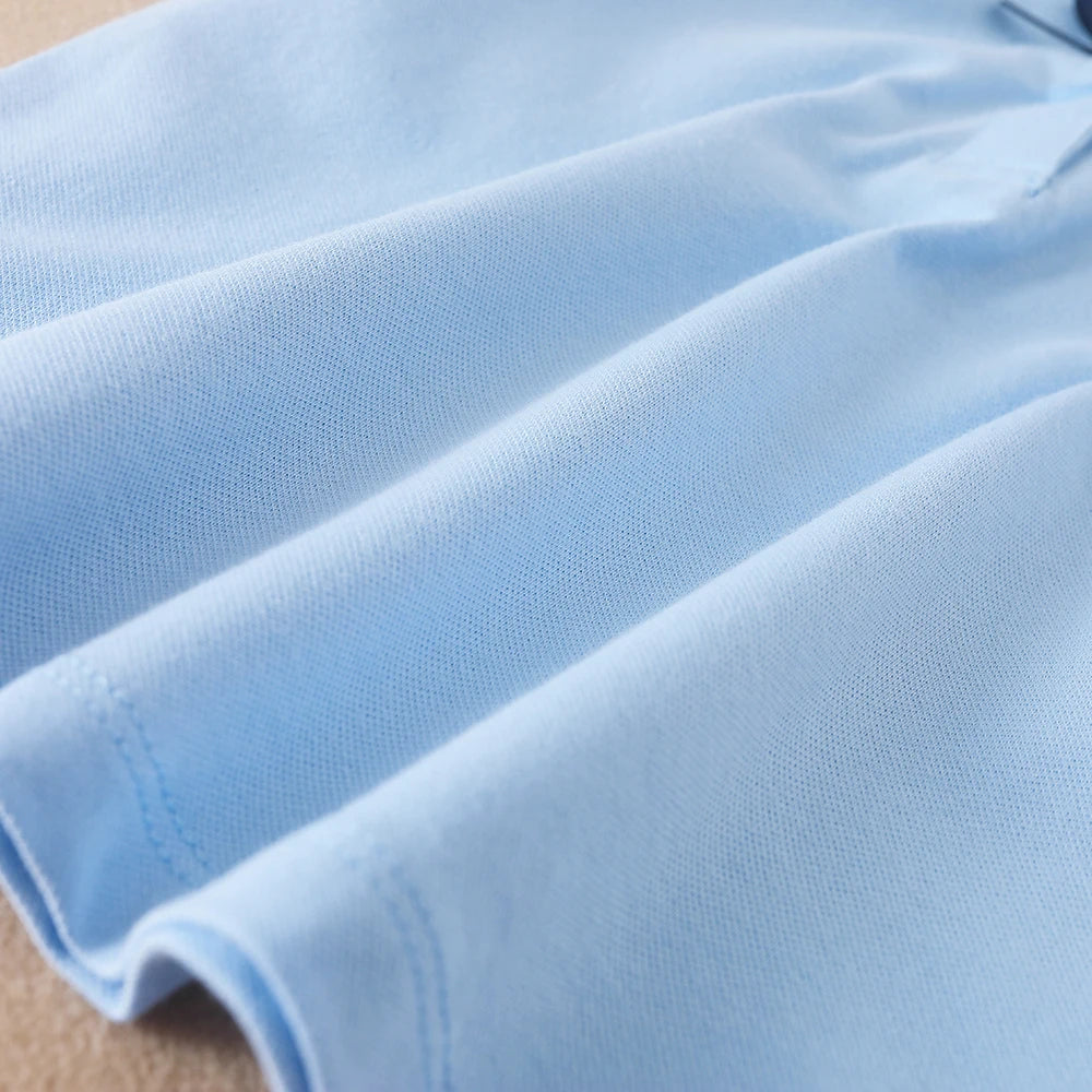 Mädchen Poloshirts Sommer Kurzarm Baby Mädchen T-Shirt Top Shirt Baumwolle Kleidung 2T-6T Kinder bestickte Hemden