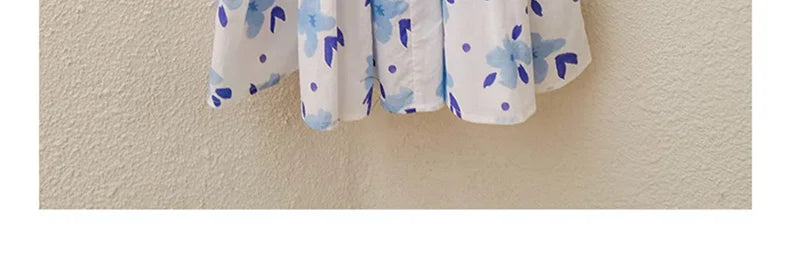 Prinzessinnen-Kleid für Mädchen in Lila mit Patchwork-Design – Sommermode für Kinder von 3 bis 14 Jahren