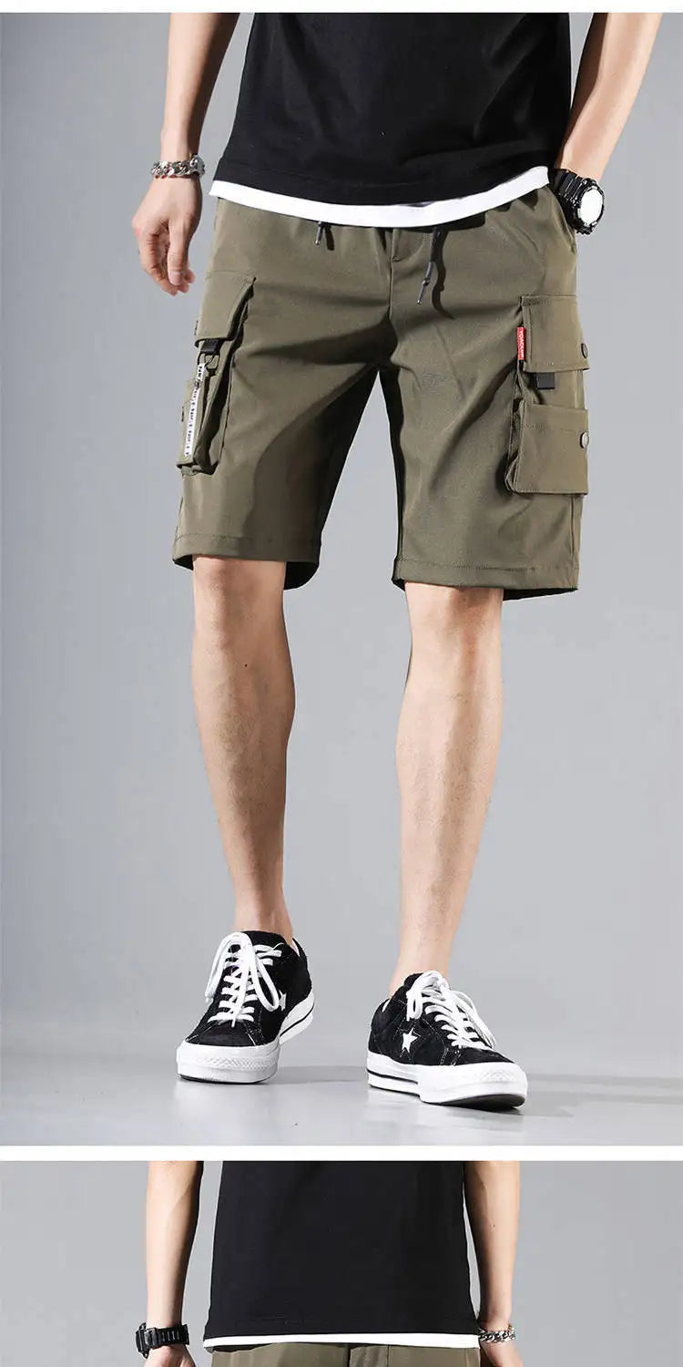 Atmungsaktive Fitness-Shorts für Herren – schnelltrocknend und ideal für Sommer-Training und Laufen.