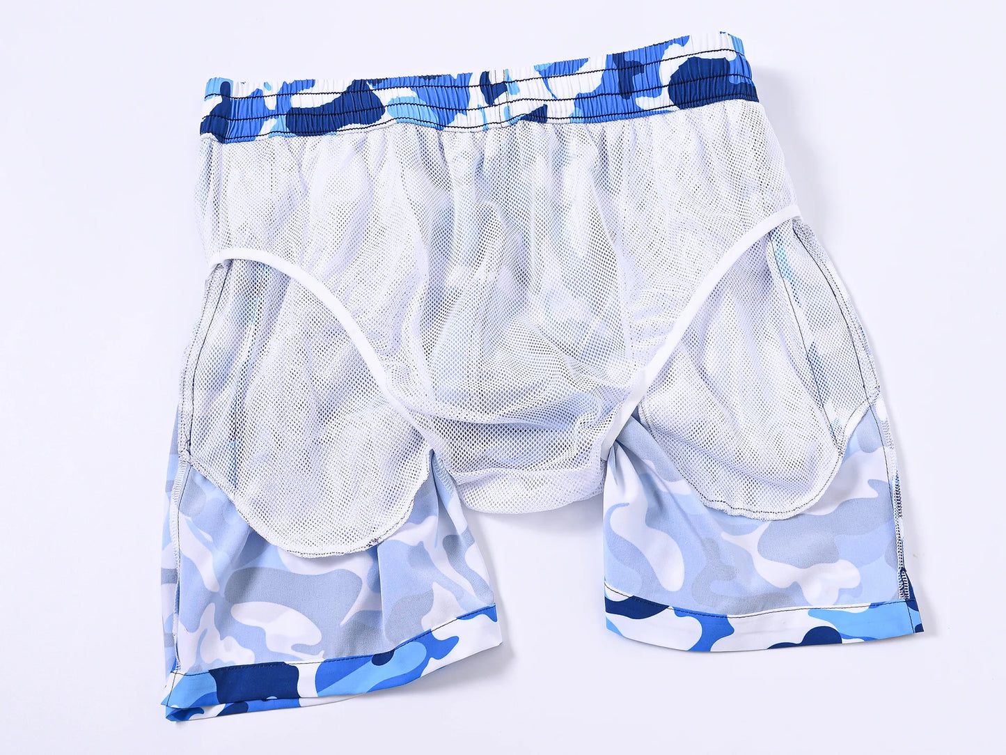 Herren-Badeshorts mit Mesh-Futter – Ideal für Strand und Sport