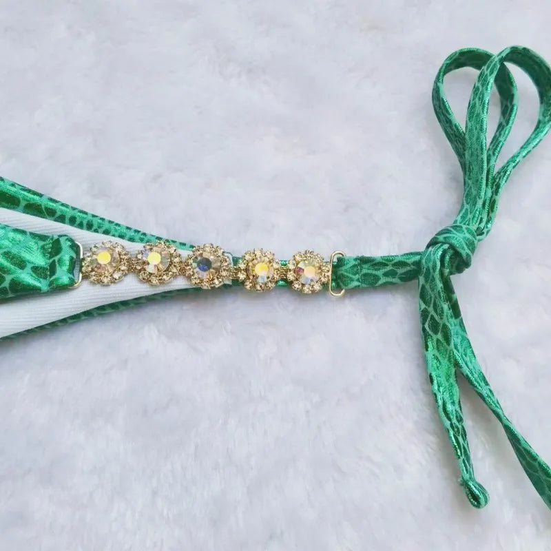 Dreiteiliger Damen-Bikini im brasilianischen Stil – ideal für Strand und Pool