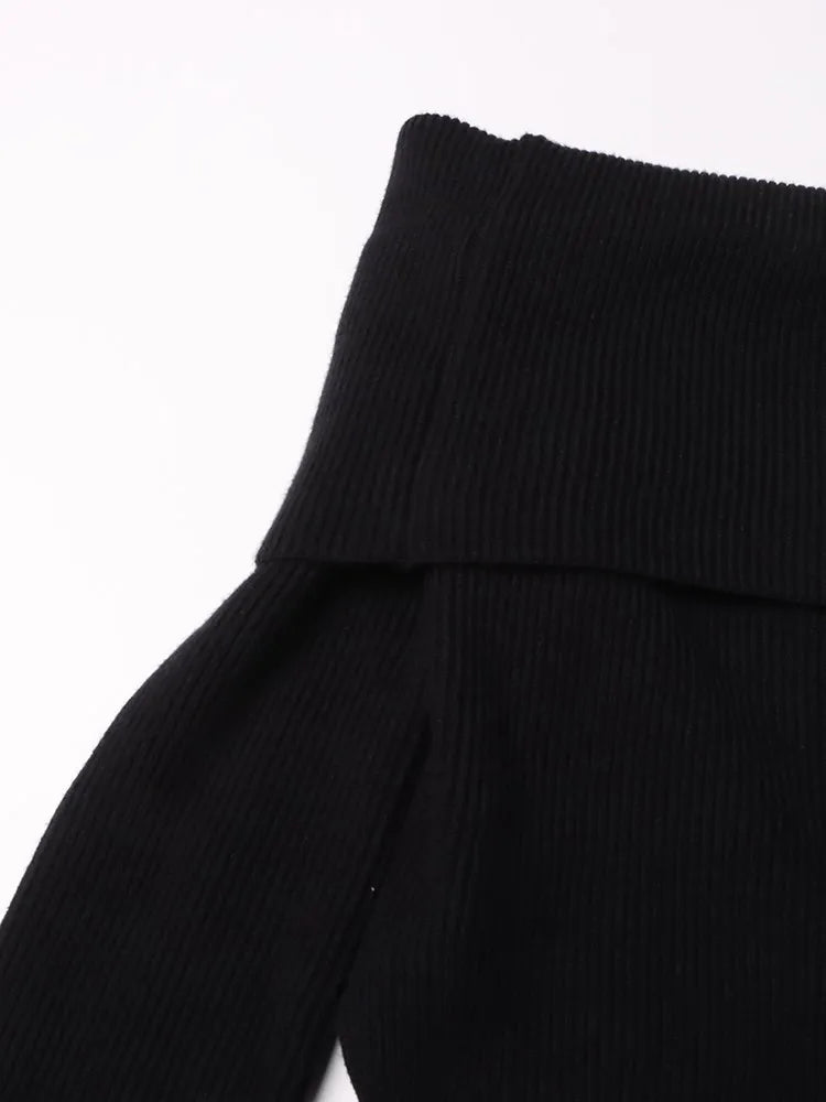 Schulterfreies ärmelloses Minikleid mit 3D-Blumen und Patchwork-Design für Damen – Figurbetont und stilvoll