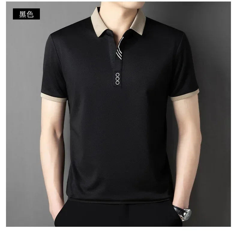 Herren-Poloshirt mit kurzen Ärmeln und Knopfleiste – ideal für den Alltag