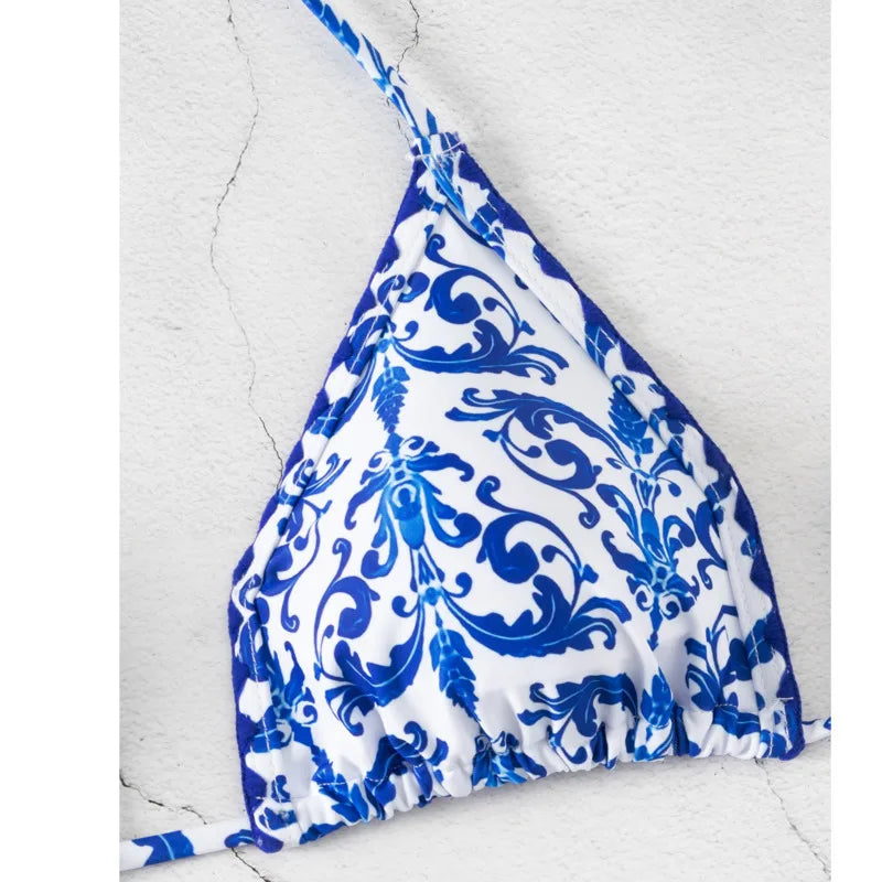 Sexy Bikini-Set für Damen mit Push-up-Effekt – ideal für Strand und Pool