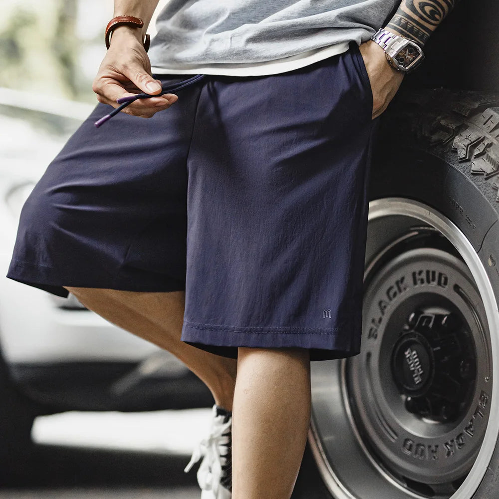 Herren Shorts im Sommer-Stil mit UPF 50+ und elastischem Bund
