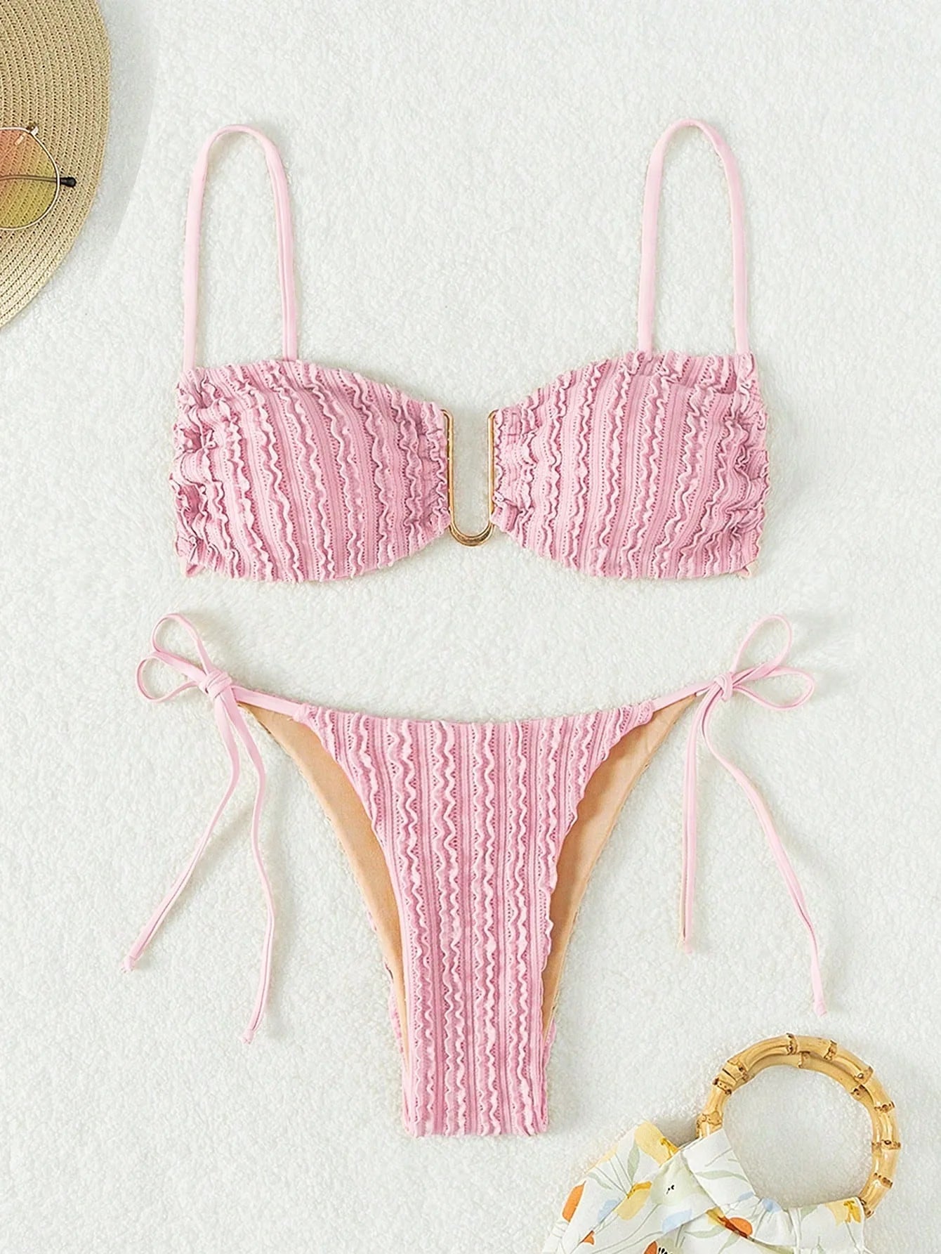 Sexy Bikini-Set für Damen mit Push-up-Effekt – ideal für Strand und Pool