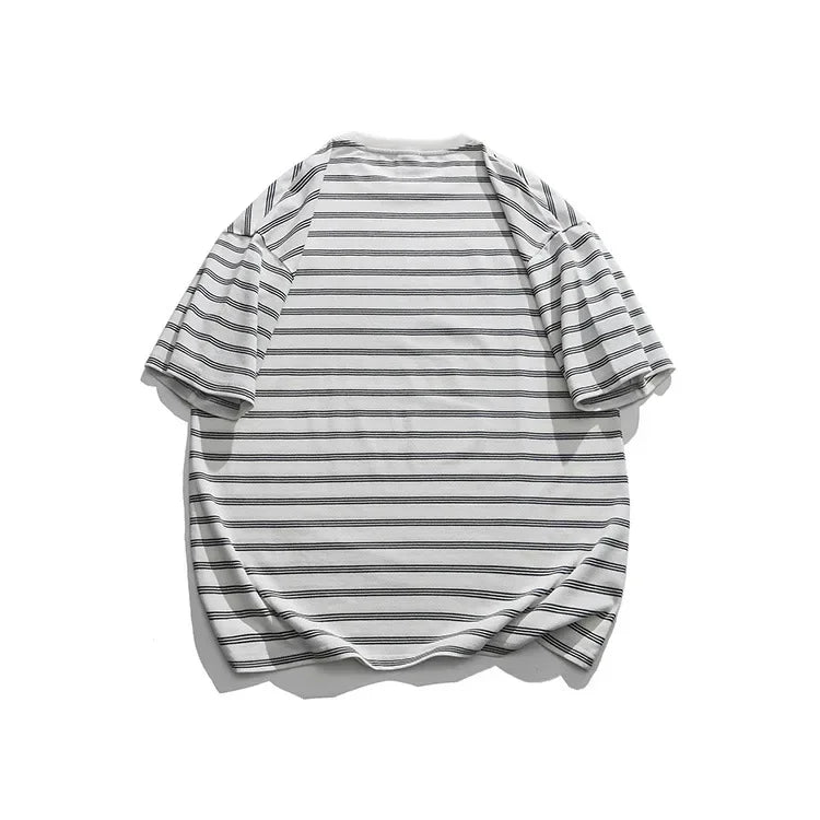 Herren T-Shirt aus Bambus-Mesh und Eisseide mit Rundhalsausschnitt – Kurzarm-Sommeroberteil