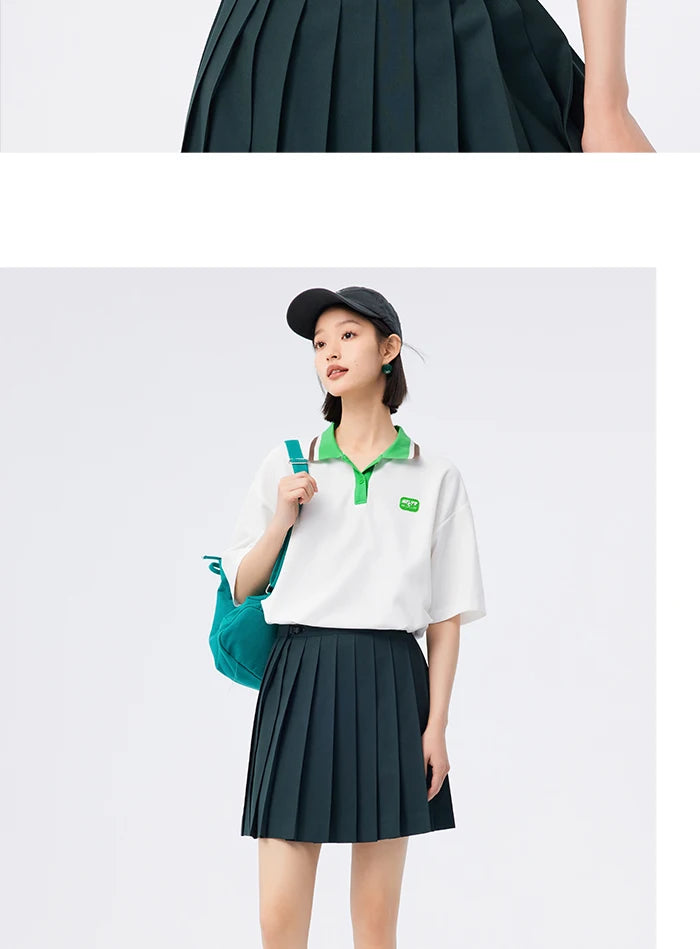 Semir Polo Shirt Frauen kurz Sommer neue lose Taille weiches bequemes T-Shirt