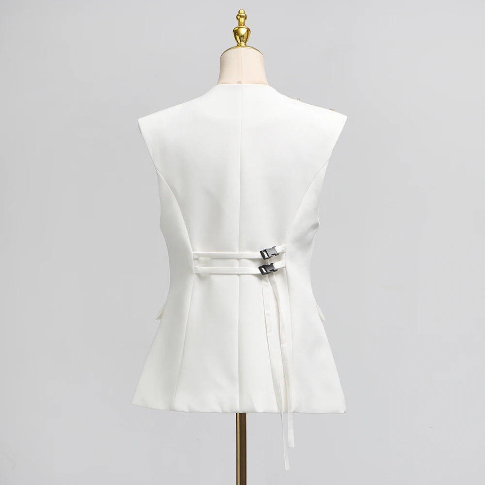 Elegantes Damenkleid mit Rundhalsausschnitt, kurzen Ärmeln und Pailletten-Patchwork-Design – ideal für besondere Anlässe.