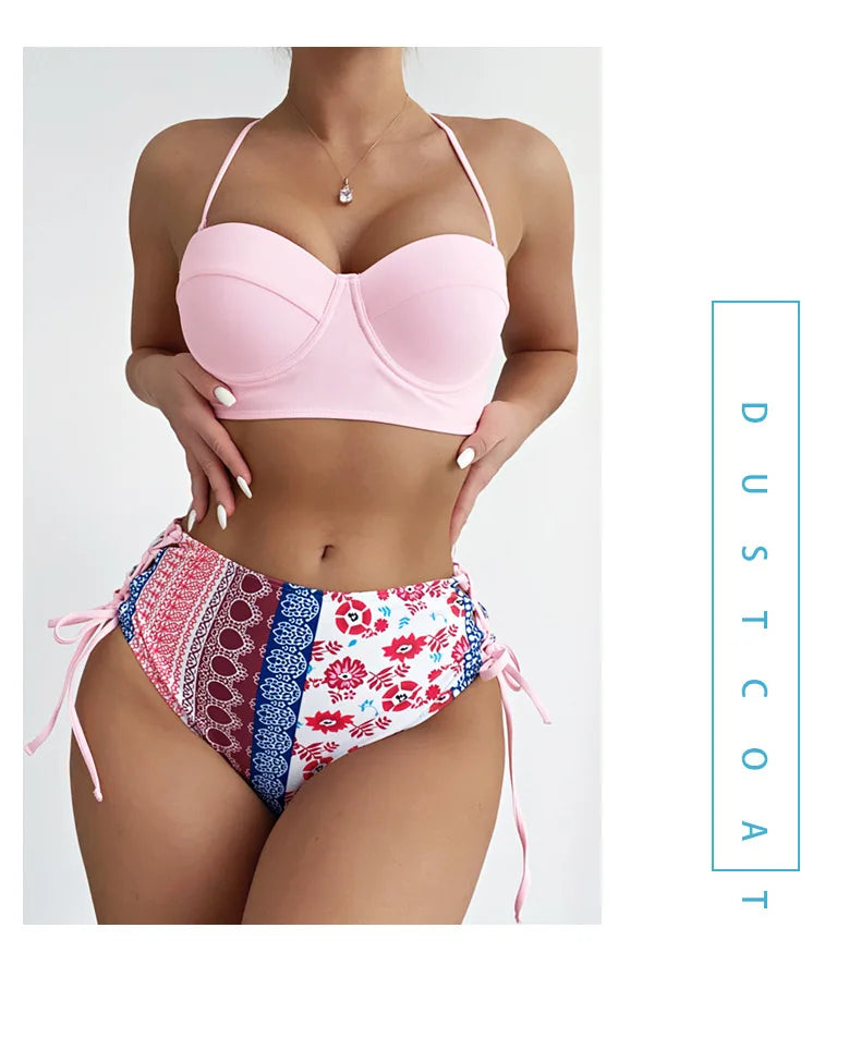 Sexy Push-Up Bikini-Set für Damen – Brasilianischer Stil für Strand und Pool