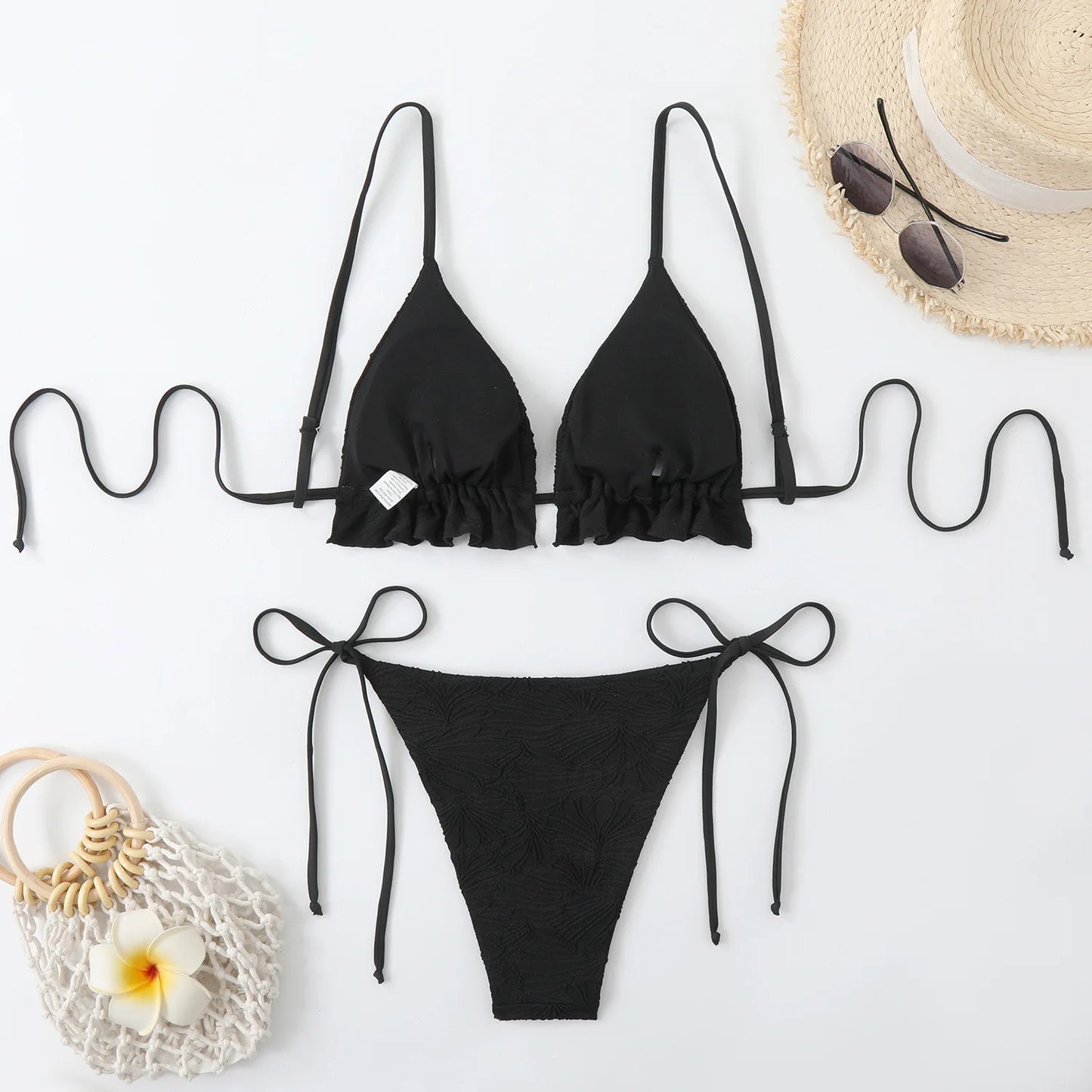 Sexy Bikini-Set für Damen mit Push-up-Effekt – ideal für Strand und Pool