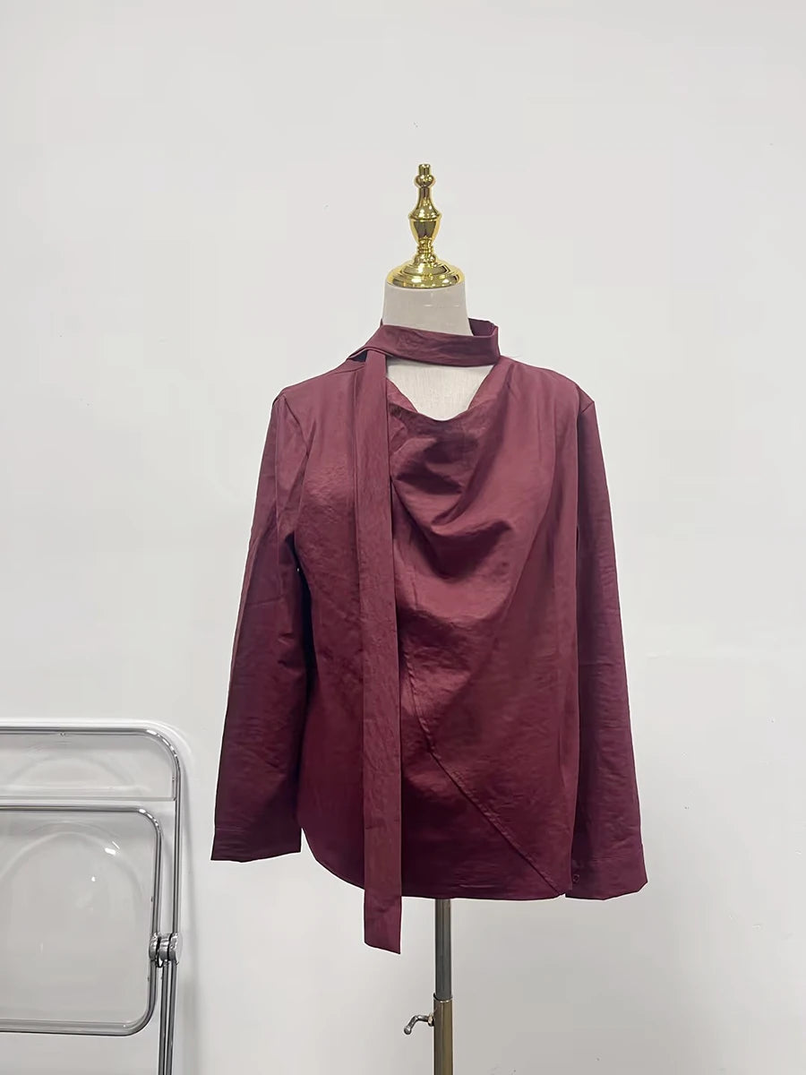 Elegante Damenjacke mit Reverskragen und langen Ärmeln – Patchwork-Design und Taschen für einen luxuriösen Look