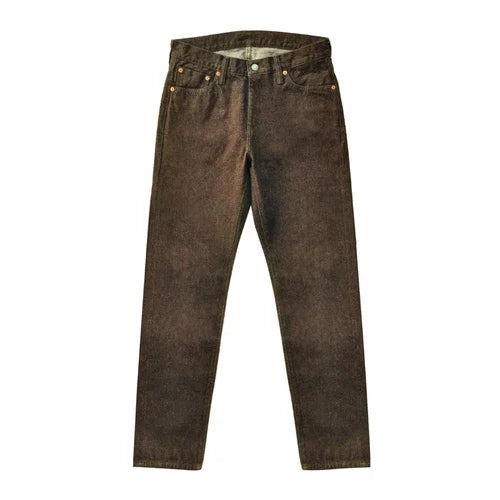 Herren Jeans aus Selvedge-Denim im Vintage-Stil mit Tapered Fit