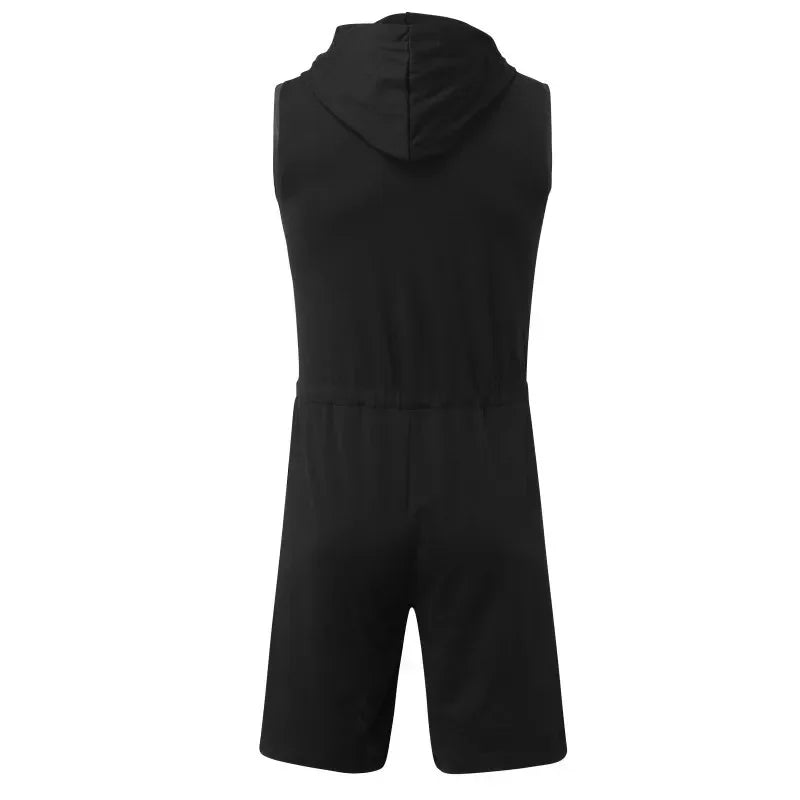 Weite Herren-Sommerhose mit Streifenmuster und Schlitz – lässig und vielseitig für den Alltag