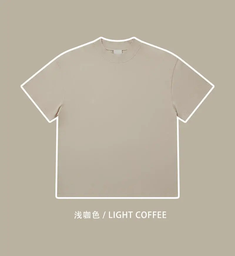 Herren T-Shirt mit 280gsm und hohem Gewicht im lässigen Stil