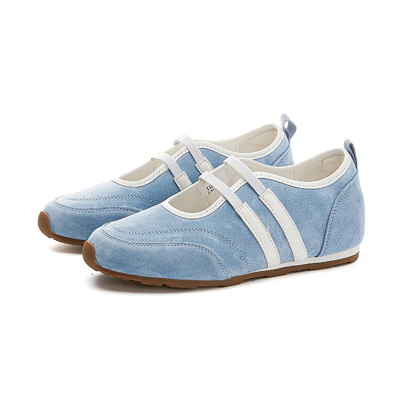 AIYUQI Damen Mary Jane Ballet Flats Rutschfest