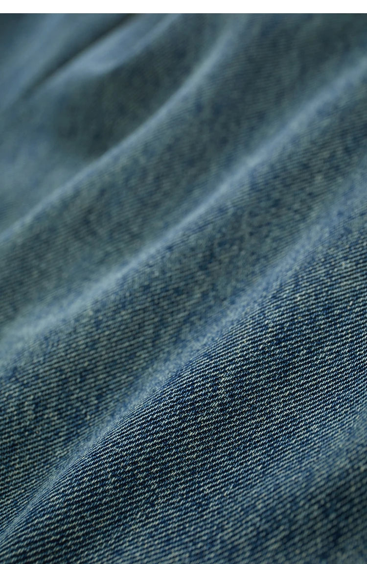 Damen Baggy Jeans im Retro-Stil mit Taschen für das Büro