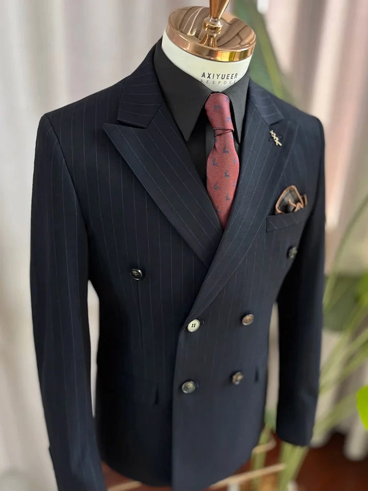 Eleganter Herrenanzug in Weiß – Slim Fit mit Blazer, Weste und Hose für Hochzeit oder Party