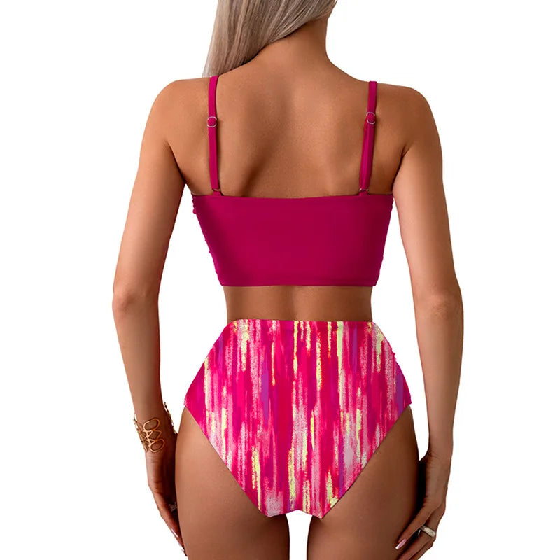 Dreiteiliges Damen-Bikini-Set im brasilianischen Stil – ideal für Strand und Pool