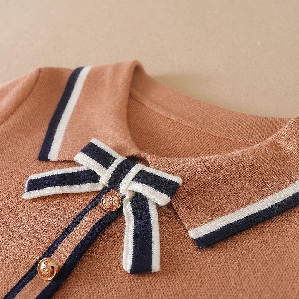 Kinder Mädchen 5-12 Jahre Herbst Winter Neue Kleid Kinder Warme Pullover Kleidung Stricken Langarm Prinzessin Kleid