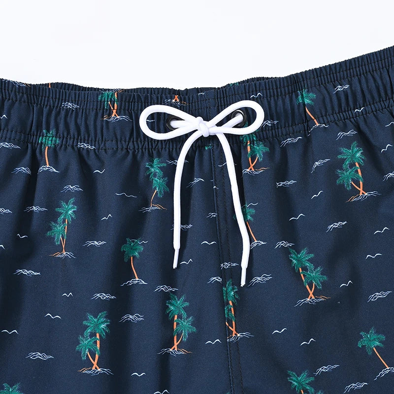 Schnelltrocknende Herren-Badehose mit niedrigem Schnitt – ideal für Strand und Fitness