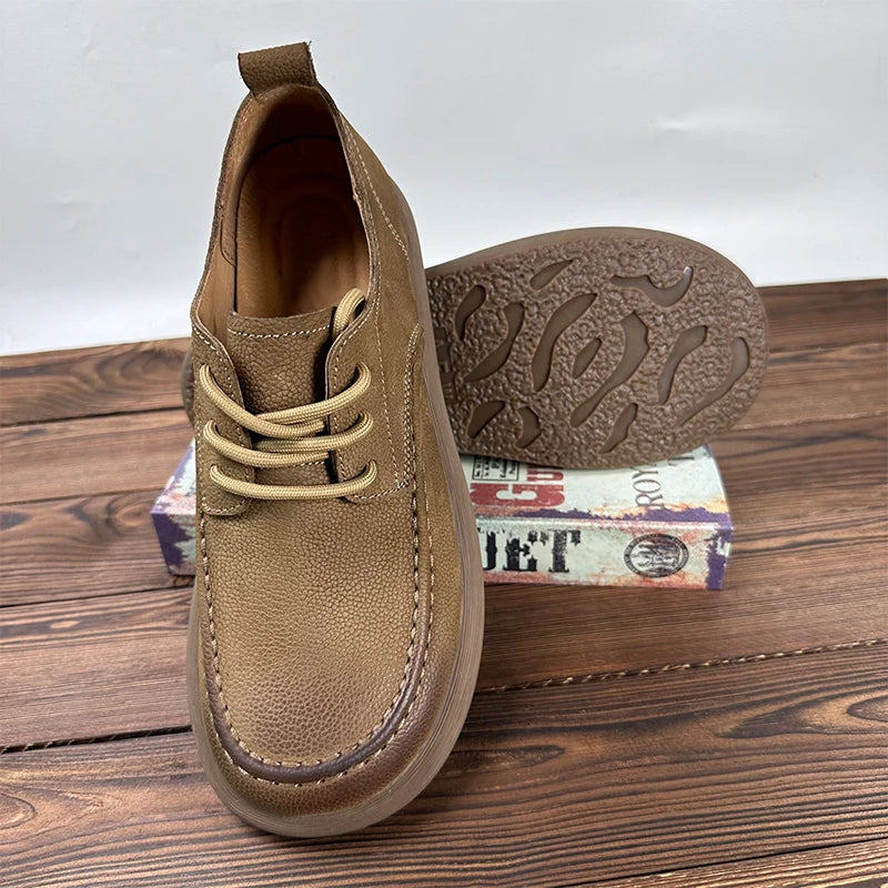 Schnürschuhe aus Echtleder für Herren – klassisch & bequem