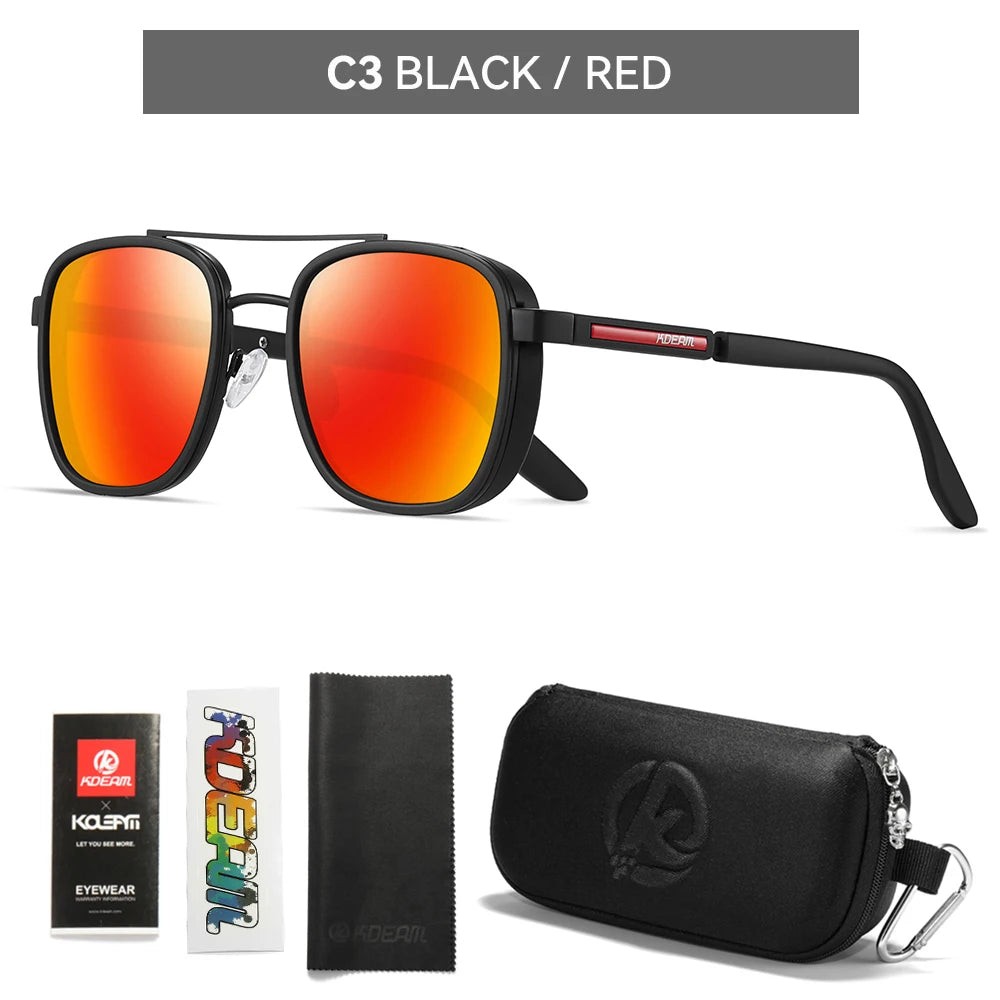 Sonnenbrille Vollrand TR90 polarisiert Angeln Fahren Herren