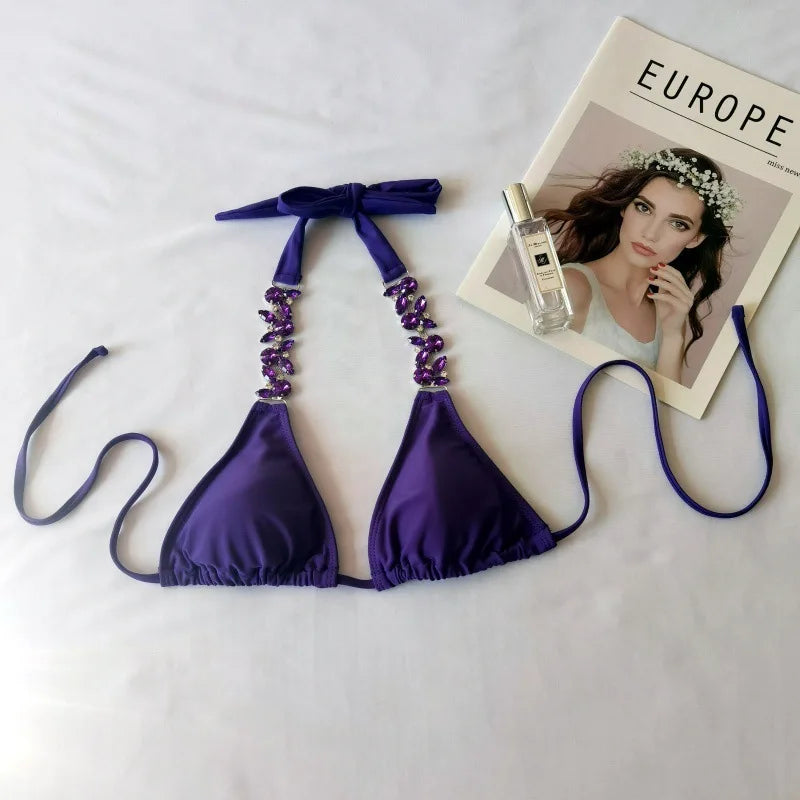 Sexy Damen-Bikini-Set mit vier Teilen – ideal für Strand und Pool
