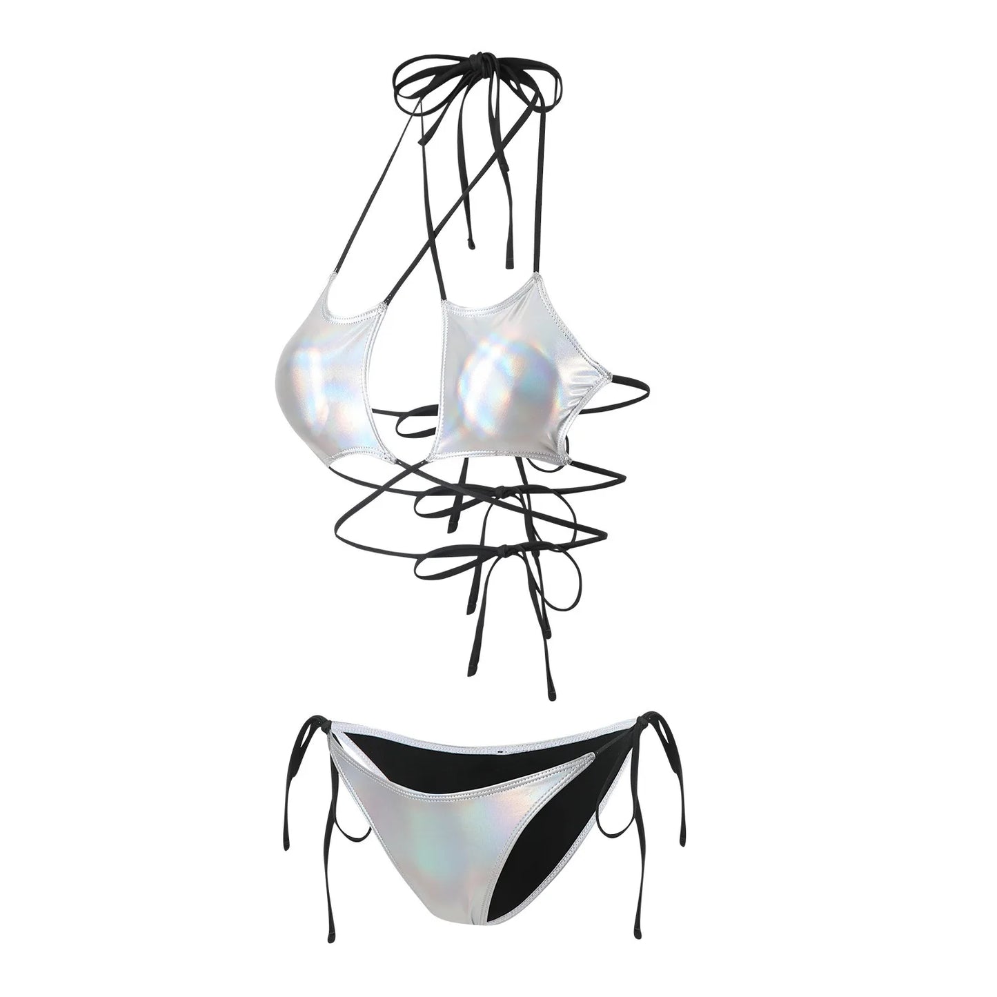 Sexy Bikini-Set für Damen mit Push-up-Effekt – Perfekt für Strand und Pool