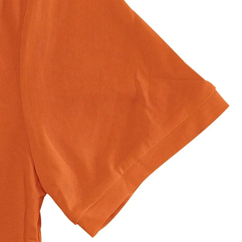 Langärmeliges Herren-Poloshirt mit Waffelstruktur und Knopfleiste – ideal für Freizeit und Urlaub